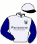 casaque portée par Murzabayev B. jockey du cheval de course MR PERCY, information pmu ZETURF casaque portée par Murzabayev B. jockey du cheval de course MR PERCY, information pmu ZETURF