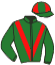 casaque portée par Reveley J. jockey du cheval de course GAREPENA DE LA VIC, information pmu ZETURF