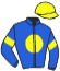 casaque portée par Lemaitre A. jockey du cheval de course IRELIA, information pmu ZETURF casaque portée par Lemaitre A. jockey du cheval de course IRELIA, information pmu ZETURF