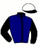 casaque portée par Bekaert D. jockey du cheval de course LORENZO D'EVA, information pmu ZETURF