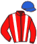 casaque portée par Madamet A. jockey du cheval de course LE COMBAT CONTINUE, information pmu ZETURF casaque portée par Madamet A. jockey du cheval de course LE COMBAT CONTINUE, information pmu ZETURF