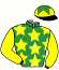 casaque portée par Orani Ant. jockey du cheval de course DREAMS, information pmu ZETURF