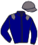 casaque portée par Burgin T. jockey du cheval de course CHECKPOINT, information pmu ZETURF