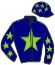 casaque portée par Burgin T. jockey du cheval de course DESERT RHAPSODY, information pmu ZETURF