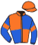 casaque portée par Flandrin B. jockey du cheval de course BIRCH MAN, information pmu ZETURF