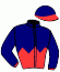 casaque portée par Mendizabal I. jockey du cheval de course KINGSCLUB, information pmu ZETURF casaque portée par Mendizabal I. jockey du cheval de course KINGSCLUB, information pmu ZETURF