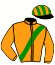 casaque portée par Bekaert D. jockey du cheval de course KALANDA D'ELVIE, information pmu ZETURF