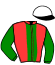 casaque portée par Stefano S. jockey du cheval de course HISTRIO, information pmu ZETURF