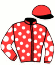 casaque portée par Verriere L. jockey du cheval de course IVANOVITCH EST LA, information pmu ZETURF