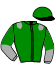 casaque portée par Chauve-laffay Q. jockey du cheval de course KEEPER BAY, information pmu ZETURF
