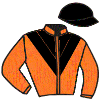 casaque portée par Cheyer Mme Per. jockey du cheval de course CARLO BIRAGHI, information pmu ZETURF