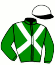 casaque portée par Veron F. jockey du cheval de course SHOLTO, information pmu ZETURF