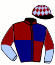 casaque portée par Hardouin E. jockey du cheval de course MONONOF, information pmu ZETURF casaque portée par Hardouin E. jockey du cheval de course MONONOF, information pmu ZETURF