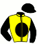 casaque portée par Nicco Mlle A. jockey du cheval de course FUNTANO, information pmu ZETURF casaque portée par Nicco Mlle A. jockey du cheval de course FUNTANO, information pmu ZETURF