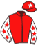 casaque portée par Marie Benj. jockey du cheval de course IMAYA, information pmu ZETURF casaque portée par Marie Benj. jockey du cheval de course IMAYA, information pmu ZETURF