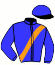casaque portée par Herry Mlle P. jockey du cheval de course KENYA DES RACQUES, information pmu ZETURF casaque portée par Herry Mlle P. jockey du cheval de course KENYA DES RACQUES, information pmu ZETURF