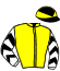 casaque portée par Gelhay B. jockey du cheval de course JINGLE ON THE ROCK, information pmu ZETURF casaque portée par Gelhay B. jockey du cheval de course JINGLE ON THE ROCK, information pmu ZETURF