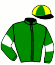 casaque portée par Ruet B. jockey du cheval de course LEGENDE DU BUGEY, information pmu ZETURF