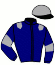 casaque portée par Cortial Mlle S. jockey du cheval de course J'ADORE KILY, information pmu ZETURF
