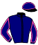 casaque portée par Grosbot R. jockey du cheval de course JET SET CODIE, information pmu ZETURF