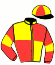 casaque portée par Haon Dav. A. jockey du cheval de course KEIKO DU CHALET, information pmu ZETURF