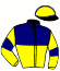 casaque portée par Gaillard Ph. jockey du cheval de course IBELIA DU LOISIR, information pmu ZETURF