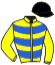 casaque portée par De Giles F. jockey du cheval de course JOLIESSE, information pmu ZETURF casaque portée par De Giles F. jockey du cheval de course JOLIESSE, information pmu ZETURF