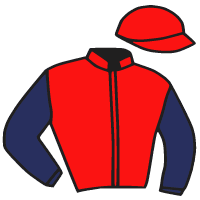 casaque portée par Pacaut Mme Cor. jockey du cheval de course CARLSTON, information pmu ZETURF