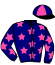 casaque portée par Lerenard A. jockey du cheval de course LIBERTY BOY, information pmu ZETURF