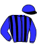 casaque portée par Ensch N. jockey du cheval de course IGGY FAFA, information pmu ZETURF