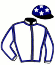 casaque portée par Garcia L. jockey du cheval de course HARALD, information pmu ZETURF casaque portée par Garcia L. jockey du cheval de course HARALD, information pmu ZETURF