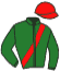 casaque portée par Journiac H. jockey du cheval de course FELIX AUX ORMES, information pmu ZETURF casaque portée par Journiac H. jockey du cheval de course FELIX AUX ORMES, information pmu ZETURF