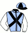 casaque portée par Ruet B. jockey du cheval de course FOX TROT CERISE, information pmu ZETURF casaque portée par Ruet B. jockey du cheval de course FOX TROT CERISE, information pmu ZETURF