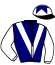 casaque portée par Roussel Ant. jockey du cheval de course AMILY, information pmu ZETURF