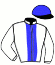 casaque portée par Ligot L. jockey du cheval de course IDAHODARCHE, information pmu ZETURF