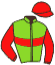 casaque portée par Ruet B. jockey du cheval de course MILADY OF TERRAIL, information pmu ZETURF