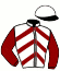 casaque portée par Deniel K. jockey du cheval de course FREDDINO, information pmu ZETURF