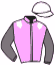 casaque portée par Berge C. jockey du cheval de course KALEONA, information pmu ZETURF