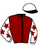 casaque portée par Grosbois Chr. jockey du cheval de course JAKOU DU BOULAY, information pmu ZETURF casaque portée par Grosbois Chr. jockey du cheval de course JAKOU DU BOULAY, information pmu ZETURF
