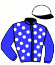 casaque portée par Monclin J. Ph. jockey du cheval de course DIAMANT DU SAM (FR), information pmu ZETURF casaque portée par Monclin J. Ph. jockey du cheval de course DIAMANT DU SAM (FR), information pmu ZETURF