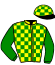 casaque portée par Desmigneux F. jockey du cheval de course FAST AND GOOD (FR), information pmu ZETURF