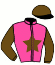 casaque portée par Desmigneux F. jockey du cheval de course FOREVER SPEED (FR), information pmu ZETURF