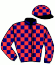 casaque portée par Androuin M. jockey du cheval de course KEEP PUSHING, information pmu ZETURF