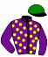 casaque portée par Mangione R. jockey du cheval de course LAST FLOWER, information pmu ZETURF
