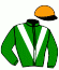 casaque portée par Boisseau L. jockey du cheval de course GO LUCKY, information pmu ZETURF