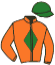 casaque portée par Piccone T. jockey du cheval de course WELLINGTON PREMIER, information pmu ZETURF