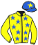 casaque portée par Roussel Leo jockey du cheval de course INTELMAH, information pmu ZETURF casaque portée par Roussel Leo jockey du cheval de course INTELMAH, information pmu ZETURF