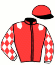 casaque portée par Barille Y. jockey du cheval de course MAZOURKA, information pmu ZETURF