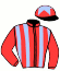casaque portée par Provost D. jockey du cheval de course ZAMANIE, information pmu ZETURF