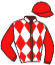 casaque portée par Delalande M. jockey du cheval de course DAL PRATO, information pmu ZETURF casaque portée par Delalande M. jockey du cheval de course DAL PRATO, information pmu ZETURF